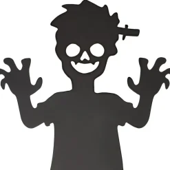 Halloween Zombie Stake Boy or Girl Silhouette