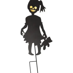 Halloween Zombie Stake Boy or Girl Silhouette