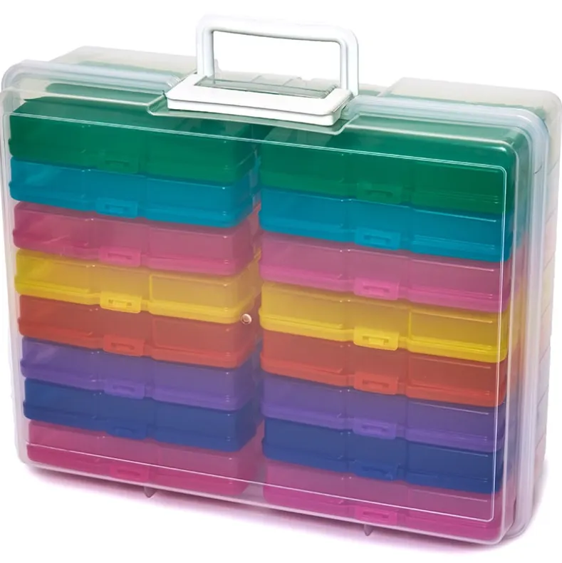 Handy 17-Pc. Craft and Photo Case