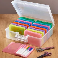 Handy 17-Pc. Craft and Photo Case