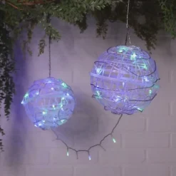 Hanging Lanterns Set of 2