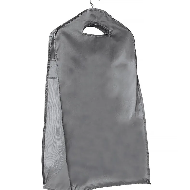 Hanging Laundry Hamper Bag Hanging Closet Hamper with 2 Metal Hangers