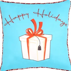Happy Holidays Decorative Pillow