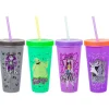 Harry Potter Nightmare Before Christmas Color-Changing Tumblers 4-Pk.