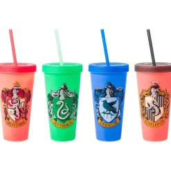 Harry Potter Nightmare Before Christmas Color-Changing Tumblers 4-Pk.