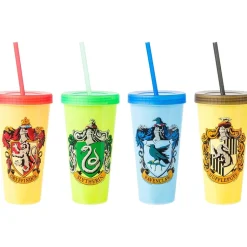 Harry Potter Nightmare Before Christmas Color-Changing Tumblers 4-Pk.