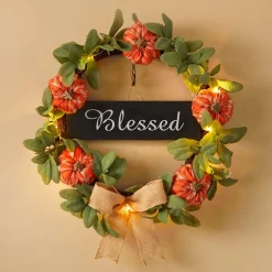 Harvest Plaid Decor
