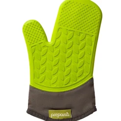 Heat-Resistant Silicone Oven Mitt with Extended Cuff