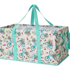 Heavy-Duty All Purpose Patterned Tote Bags - Set of 3