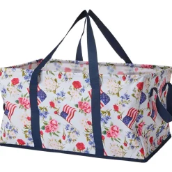 Heavy-Duty All Purpose Patterned Tote Bags - Set of 3