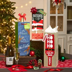 Heavy Weight Bottle Gift Bags Set of 3