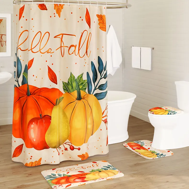 Hello Fall Memory Foam Fashion Bath Set 16-Pc.