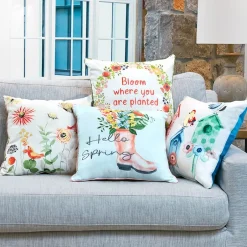 Hello Spring Accent Pillow