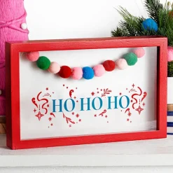 Ho Ho Ho Christmas Sign