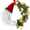 Holiday Lighted Gnome Wreath