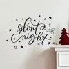 Holiday Sentiment Decal Wall Art