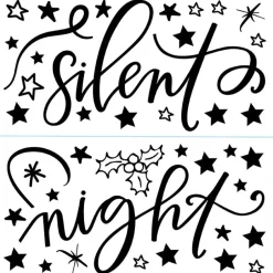 Holiday Sentiment Decal Wall Art