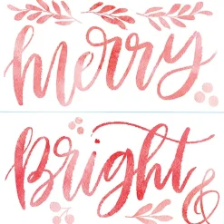 Holiday Sentiment Decal Wall Art