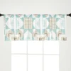 Home Pattern Shower Curtain, Bath Rug, Hand Towels, Valance, or Hooks