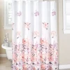 Homewear Falling Floral Shower Curtain Set with Hooks 13-Pc.