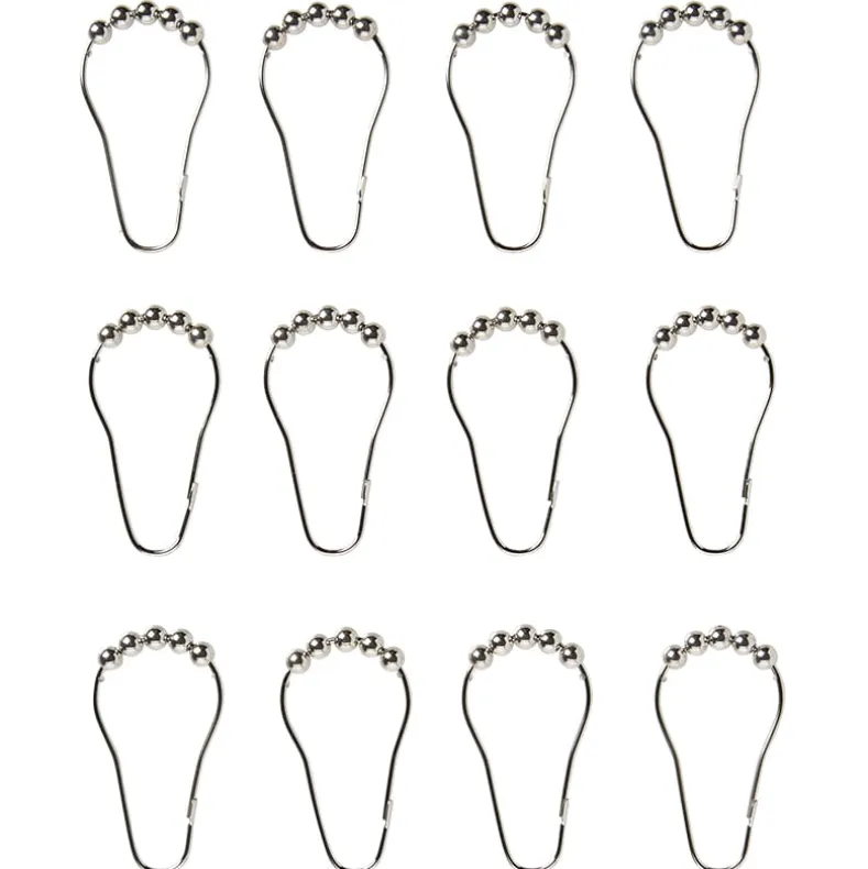 Homewear Falling Floral Shower Curtain Set with Hooks 13-Pc.