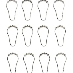 Homewear Geo Shower Curtain with Hooks