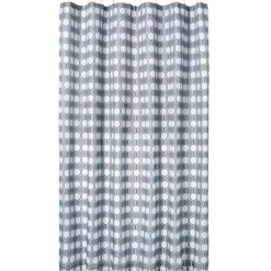 Homewear Geo Shower Curtain with Hooks