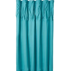 Homewear Pintuck Shower Curtain with Hooks
