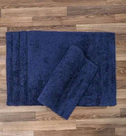 Homewear Sanibel End Border Cotton Bath Rug Set 2-Pc.