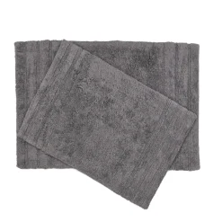 Homewear Sanibel End Border Cotton Bath Rug Set 2-Pc.