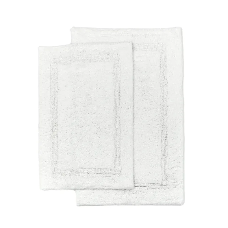 Homewear Sanibel Single Inset Bath Rug Set, 2-Pc.