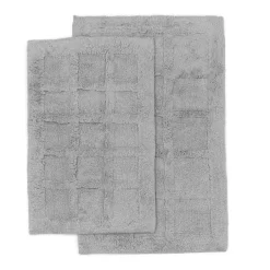 Homewear Sanibel Windowpane Bath Rug Set, 2-Pc.