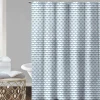 Homewear Scalloped Shower Curtain Set with Hooks