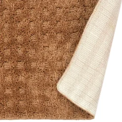 Homewear Soft Sensations Waffle Bath Set with Non-Skid Backing, 2-Pc.