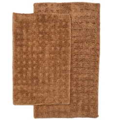 Homewear Soft Sensations Waffle Bath Set with Non-Skid Backing, 2-Pc.