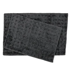Homewear Soft Sensations Waffle Bath Set with Non-Skid Backing, 2-Pc.