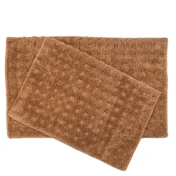 Homewear Soft Sensations Waffle Bath Set with Non-Skid Backing, 2-Pc.