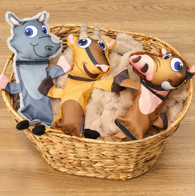Humane Society Plush Dog Toy With Squeaker