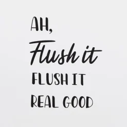 Humorous Bathroom Wall Art