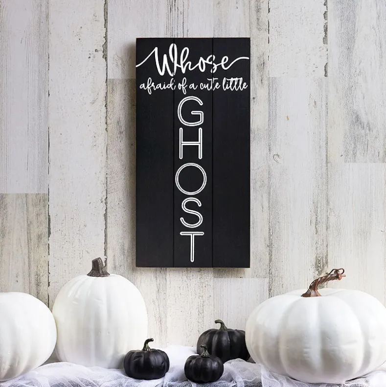 Humorous Halloween Ghost Sign