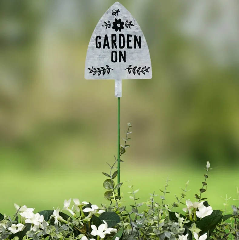 Humorous Shovel Garden Stakes - Set of 3