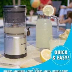Hurricane Juicer - No Waste, Compact, Cordless, and Rechargable