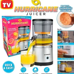 Hurricane Juicer - No Waste, Compact, Cordless, and Rechargable