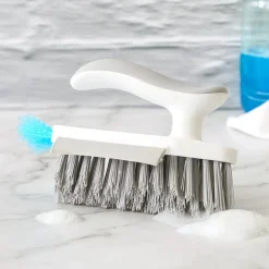 4-In-1 Cleaning Brush and Corner Scrubber - Perfect For Tile And Grout
