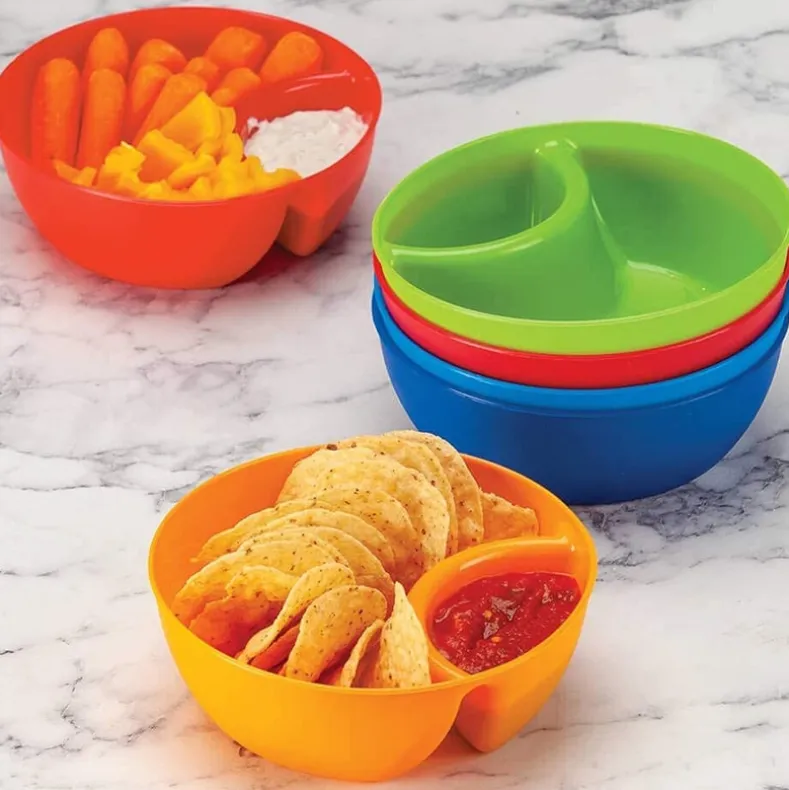Individual Snack and Dip Bowls Chips Serving Bowls Set of 6