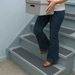 Indoor Non-Slip Stair Treads Carpet Set of 2