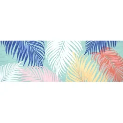 Indoor/Outdoor Coastal Print Accent Rug or Runner