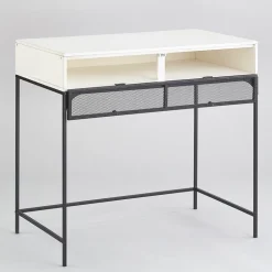 Industrial Farmhouse Style Desk with Storage