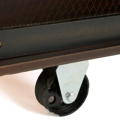 Industrial Rolling Buffet Serving Cart - Kitchen or Bar
