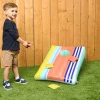 Inflatable Cornhole Bean Bag Toss Game - Durable Indoor and Outdoor Fun